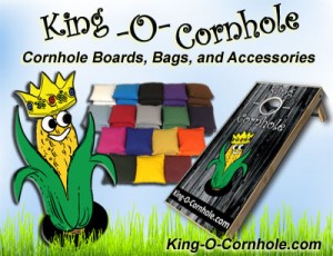 king-o-cornhole cornhole boards