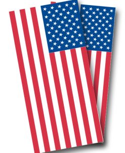 American Flag Cornhole Wrap