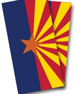 Arizona Flag Cornhole Wrap