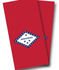 Arkansas Flag Cornhole Wrap
