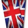 British Flag Punk Cornhole Wrap