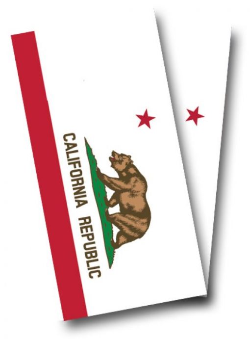 California Flag Cornhole Wrap