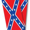 Confederate Flag Cornhole Wrap