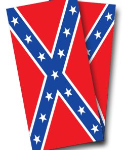 Confederate Flag Cornhole Wrap