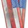 Distressed American Flag Cornhole Wrap