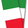 Italian Flag Cornhole Wrap