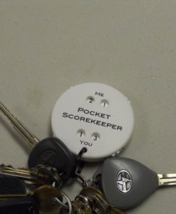 Pocket Scorekeeper Keychain