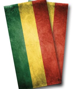Rasta Flag Cornhole Wrap