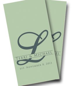 Wedding Letter Cornhole Wrap