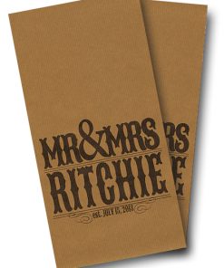 Wedding Mr and Mrs Cornhole Wrap