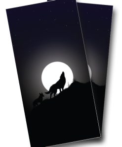 Wolf Cornhole Wrap