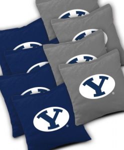 BYU Cougars Cornhole Bags Set of 8