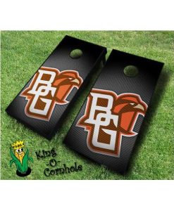 Bowling Green NCAA cornhole boards Slanted