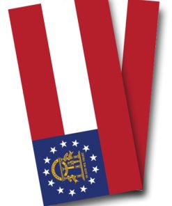 Georgia Flag Cornhole Wrap
