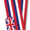 Hawaii Flag Cornhole Wrap