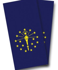 Indiana Flag Cornhole Wrap