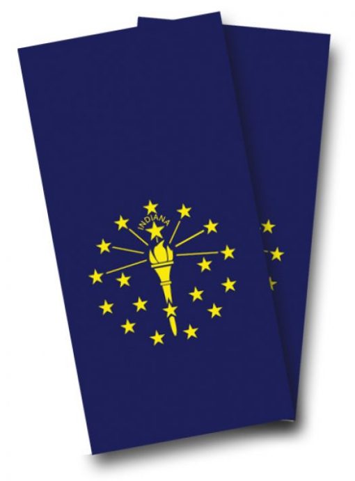 Indiana Flag Cornhole Wrap