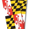 Maryland Flag Cornhole Wrap