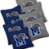 Memphis Tigers Cornhole Bags Set of 8