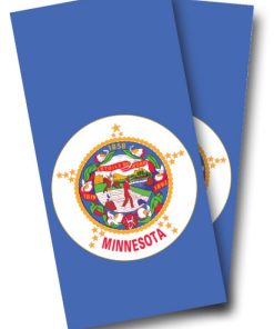 Minnesota Flag Cornhole Wrap