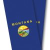Montana Flag Cornhole Wrap