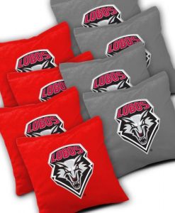 New Mexico Logos Cornhole Bags Set of 8