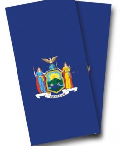New York Flag Cornhole Wrap
