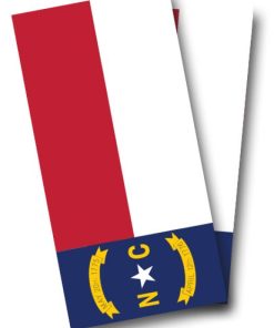 North Carolina Flag Cornhole Wrap