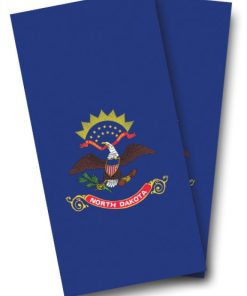 North Dakota Flag Cornhole Wrap