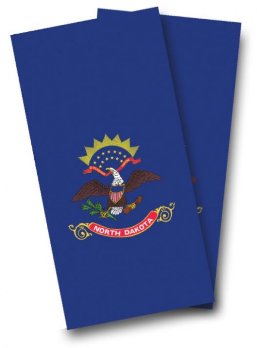 North Dakota Flag Cornhole Wrap