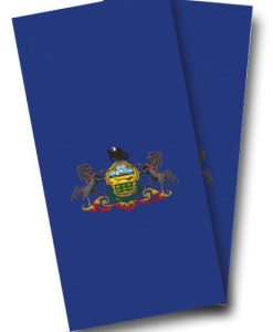 Pennsylvania Flag Cornhole Wrap