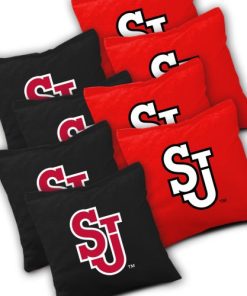 St John's Red Storm Cornhole Bags Set of 8