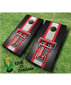 Texas Tech red raiders NCAA cornhole boards Stripe