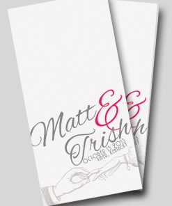 Wedding Hands Cornhole Wrap