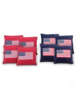 american flag cornhole bags