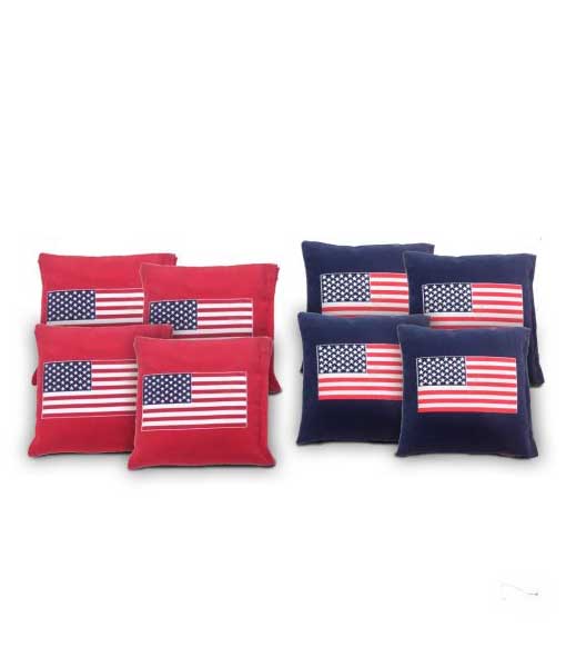 american flag cornhole bags