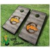 campbell fighting camels NCAA cornhole boards Distressed
