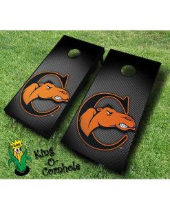 campbell fighting camels NCAA cornhole boards Slanted