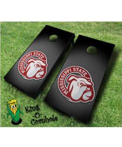 mississippi state bulldogs NCAA cornhole boards Slanted