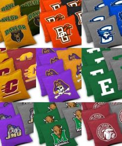NCAA College Cornhole Bags Detail