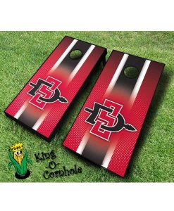 san diego state aztecs NCAA cornhole boards-Stripe