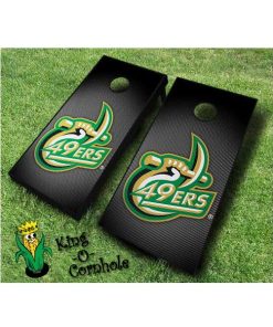 unc charlotte 49ers NCAA cornhole boards Slanted