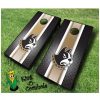 wofford terriers NCAA cornhole boards-Stripe