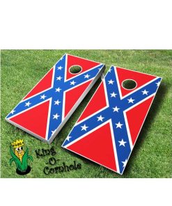 Confederate FLag Cornhole Boards
